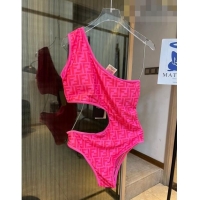 ​Unique Discount Fendi FF Swimwear F0613 Dark Pink 2023
