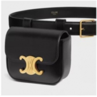 Buy Inexpensive Celine Original Leather Belt Bag C3012 Black