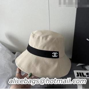 Spot Bulk Chanel Canvas Bucket Hat PA0628 Grey 2023