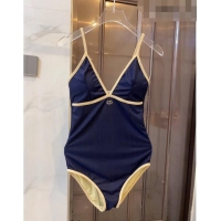​Unique Style Dior Swimwear 0628 Dark Blue/Beige 2023