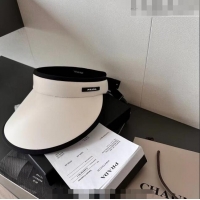 Unique Discount Prada Visor Hat P0628 White 2023