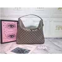 Top Quality Gucci Ophidia GG Hobo Top Handle Bag G53201 Brown