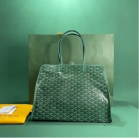 Buy Luxury Goyard Original Sac Hardy Tote Bag 8955 Green