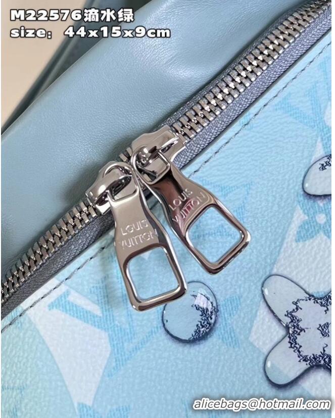 Super Quality Louis Vuitton Monogram Canvas Discovery Bumbag M22576 Crystal Blue