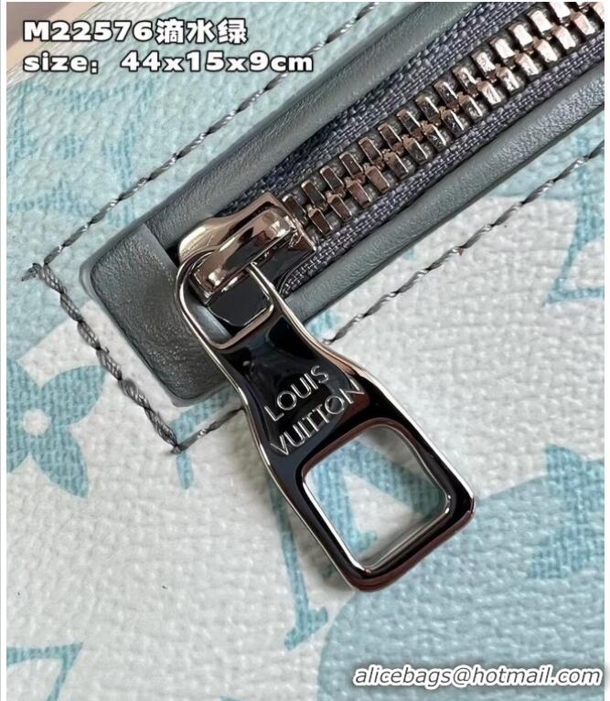 Super Quality Louis Vuitton Monogram Canvas Discovery Bumbag M22576 Crystal Blue