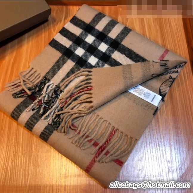 Good Product Burberry Check Cashmere Reversible Long Scarf 168x30cm B8810 2023