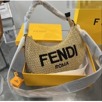 Trendy Design Fendi Fendigraphy Hobo Straw bag F0708 2023