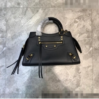 Promotional Balenciaga Neo Classic Small Bag in Smooth Calfskin 638511 Black/Gold