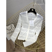 Hot Style Chanel Knit Cardigan CH7617 White 2023
