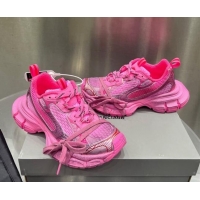 Duplicate Balenciaga 3XL Trainers Sneakers in Mesh and Polyurethane Pink 0703053