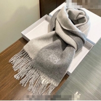 Cheapest Loewe Cashmere Long Scarf 32x180cm 1207 Grey 2022