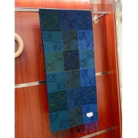 Trendy Design Loewe Wool Cashmere Long Scarf 40x200cm 0807 Blue 2023