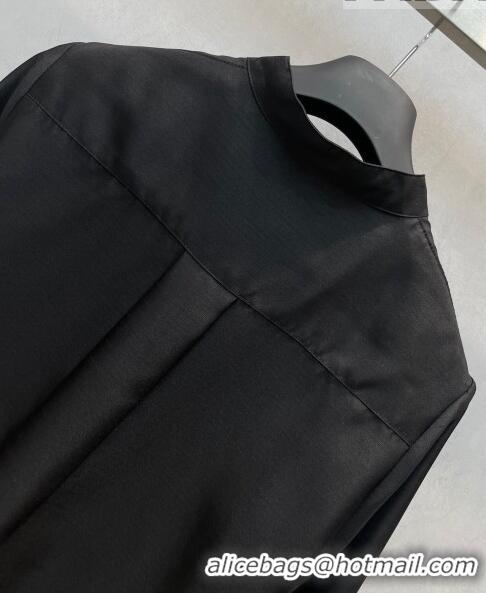 ​Buy Fashionable Dior Long Shirt D7420 Black 2023