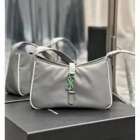 Luxury Discount SAINT LAURENT Nylon Shoulder Bag Y988228 GRAY