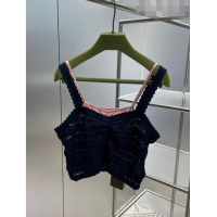 ​Reasonable Price Gucci Knit Vest Set G71719 Blue 2023