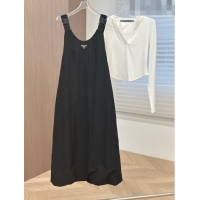 ​Well Crafted Prada Nylon Dress B83022 Black 2023