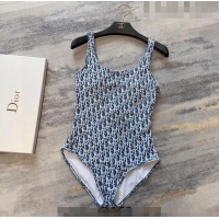 Grade Quality Dior Oblique Swimwear 0816 Dark Blue 2023
