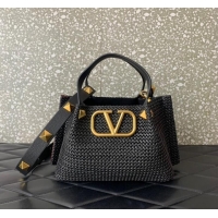 Shop Discount VALENTINO Knitting Shoulder bag 0330 black