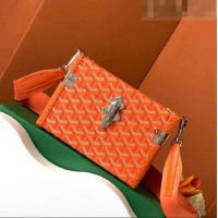 New Design Goyard Cassette Trunk Bag GY8821 Orange