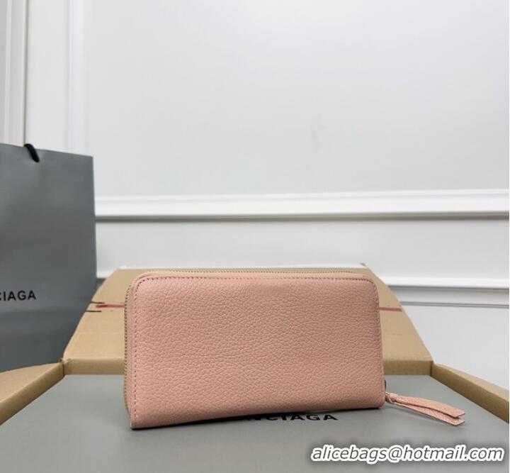 Good Product Balenciaga WOMENS NEO CLASSIC CONTINENTAL WALLET 64011 pink