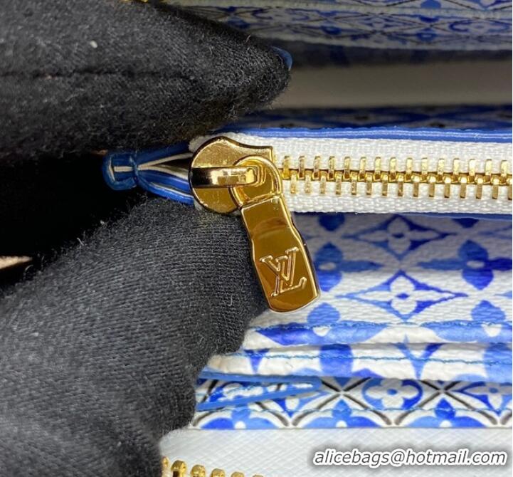 Good Product Louis Vuitton Zippy Wallet M82384 Blue
