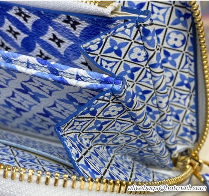Good Product Louis Vuitton Zippy Wallet M82384 Blue
