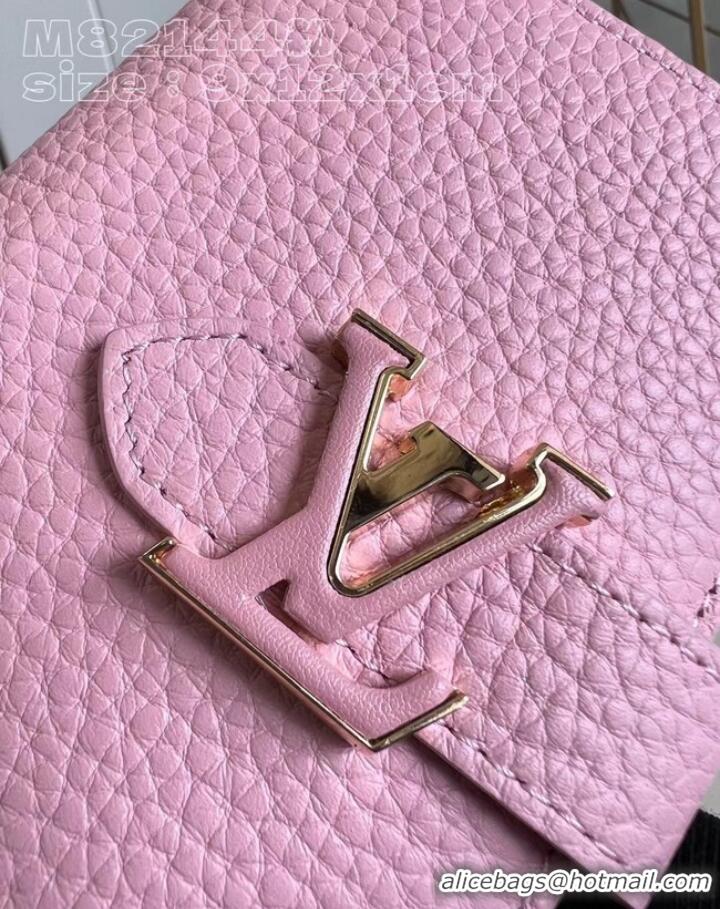 Super Quality Louis Vuitton Vertical Compact Wallet M82461 Pink