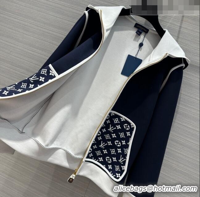 ​Top Quality Louis Vuitton Jacket and Pants LV92838 Blue 2023