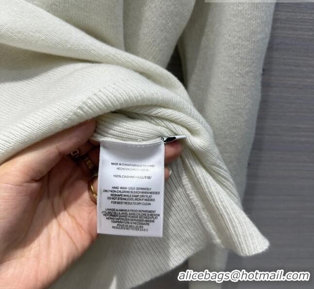 ​Super Quality Loewe Cashmere Sweater L81604 White 2023