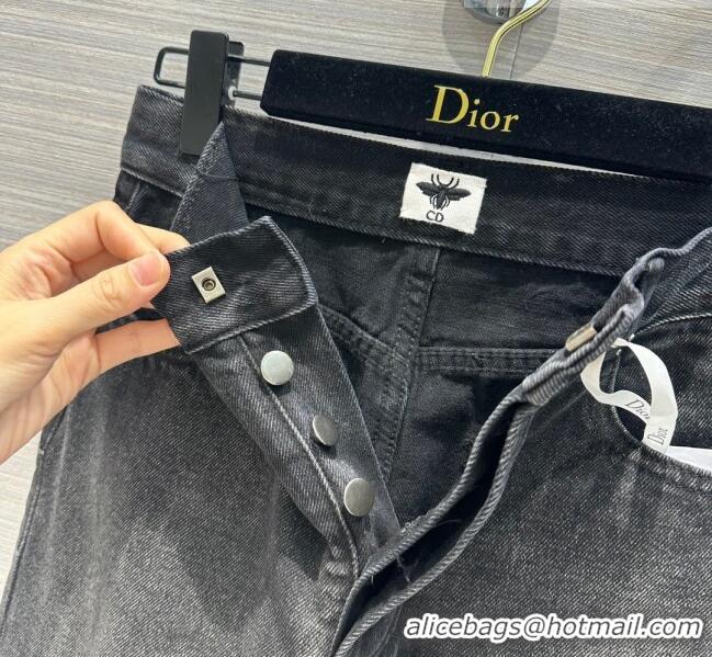 Super Quality Dior Denim Jeans D101911 Black 2023