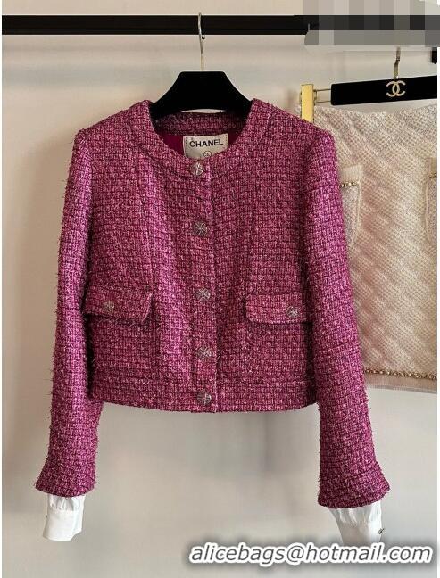 Hot Sale Design Chanel Tweed Jacket CH102103 Rosy 2023