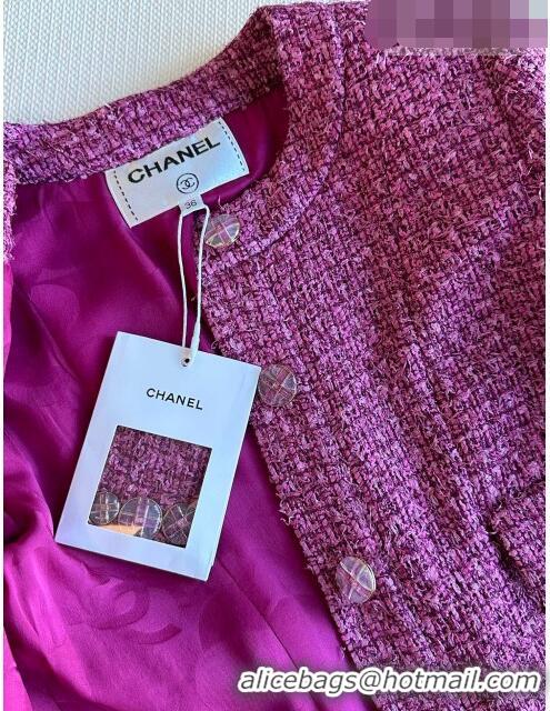 Hot Sale Design Chanel Tweed Jacket CH102103 Rosy 2023