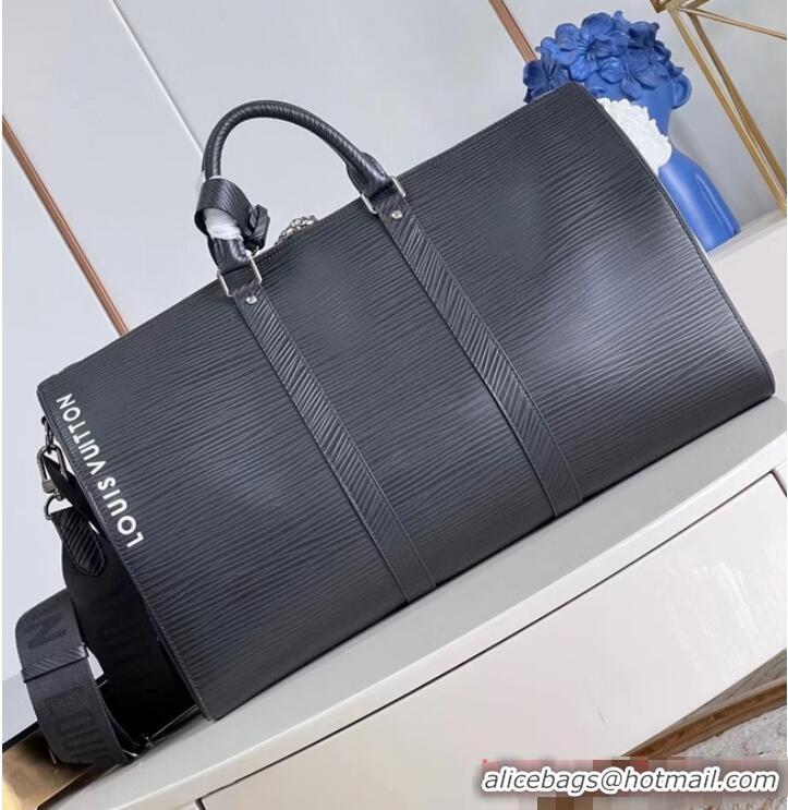 Super Quality Louis Vuitton Keepall Bandouliere 50 M23721 Black