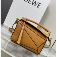 Famous Brand Loewe mini Puzzle Bag Original Leather 9016-16