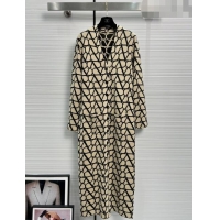 ​Unique Discount Valentino Wool Long Cardigan V9906 Brown 2023