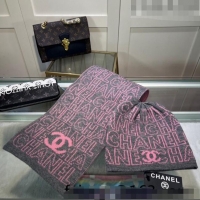 Newly Launched Chanel Knit Hat and Scarf Set CH101807 Grey 2023