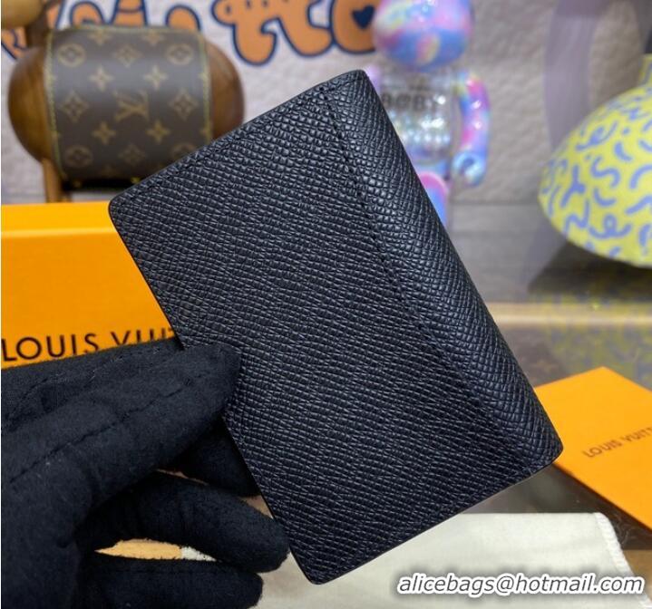 Luxury Discount Louis Vuitton Pocket Organizer M30987 Black