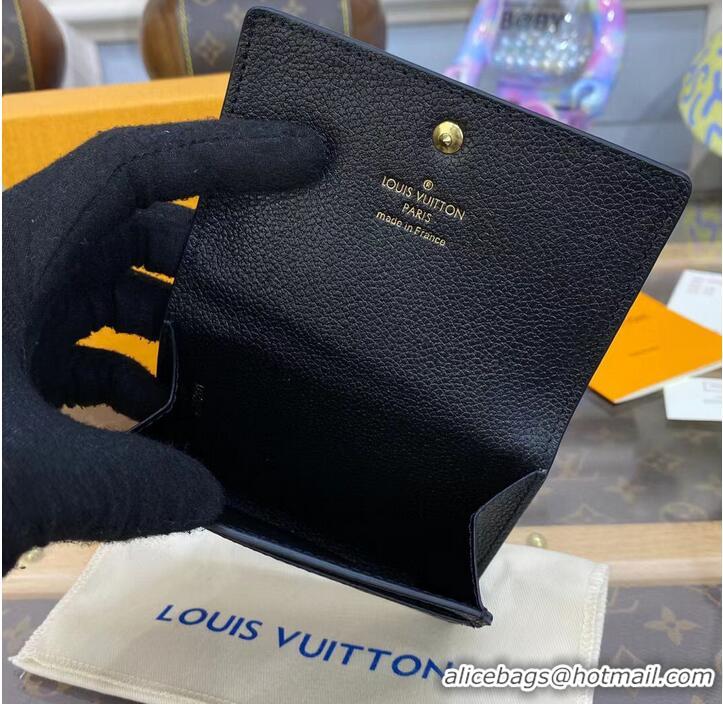 Top Grade Louis Vuitton Business Card Holder M58456 Black