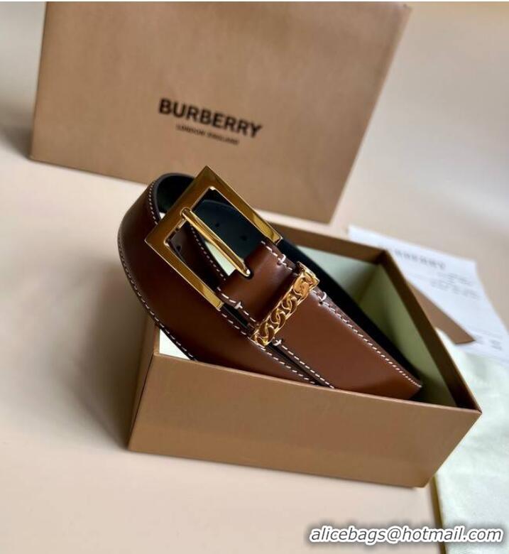 Buy Sophisticated Burberry 35MM Belts 53384