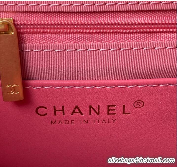 Best Grade Chanel MESSENGER BAG AS4610 Fuchsia