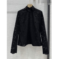 Buy Fashionable Dolce & Gabbana Lace Top DG102408 Black 2023