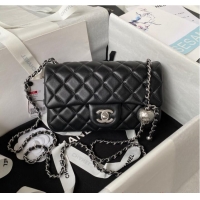 Unique Grade Chanel SMALL FLAP BAG AS1787 black