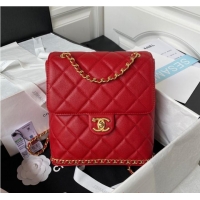 Top Grade Chanel SMALL BACKPACK AS4490 Red