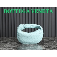 New Style Bottega Veneta Mini Jodie Hobo Bag in Intrecciato Lambskin 651876 Glacier Blue 2023
