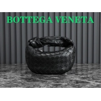 Buy Discount Bottega Veneta Mini Jodie Hobo Bag in Intrecciato Lambskin 651876 Black/Silver 2023