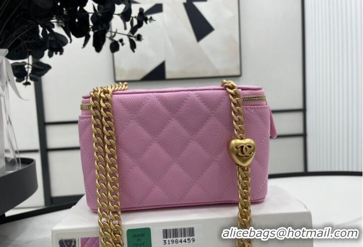 Top Quality Chanel CLUTCH WITH CHAIN A68130 Pink