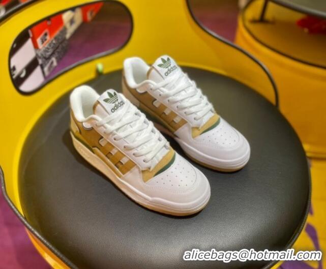 Grade Quality Adidas Originals Forum Low Top Sneakers White/Brown 419004
