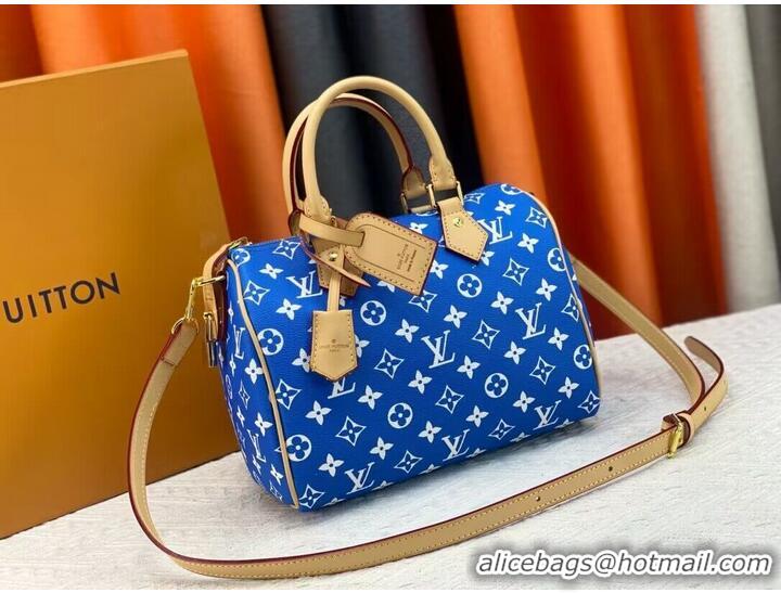 Best Price Louis Vuitton LV2024 Speedy 25 M24424 Blue