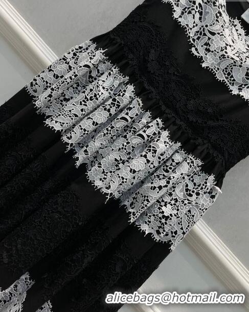 ​Luxurious Grade Dior Dress D120115 Black/White 2023