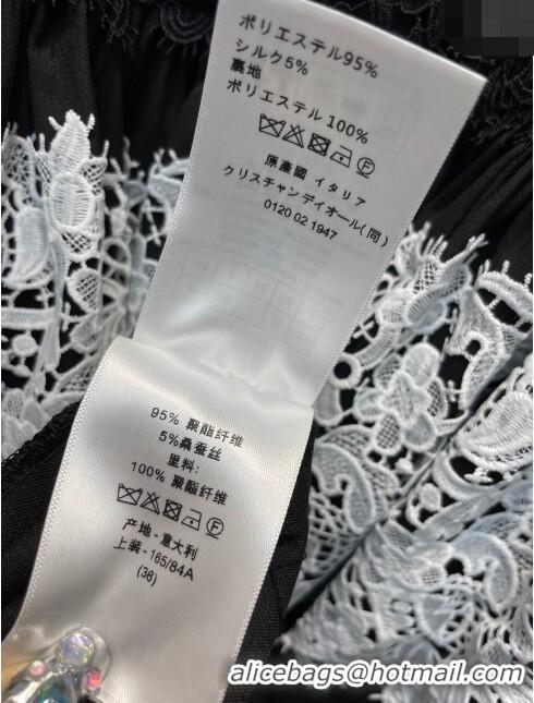 ​Luxurious Grade Dior Dress D120115 Black/White 2023